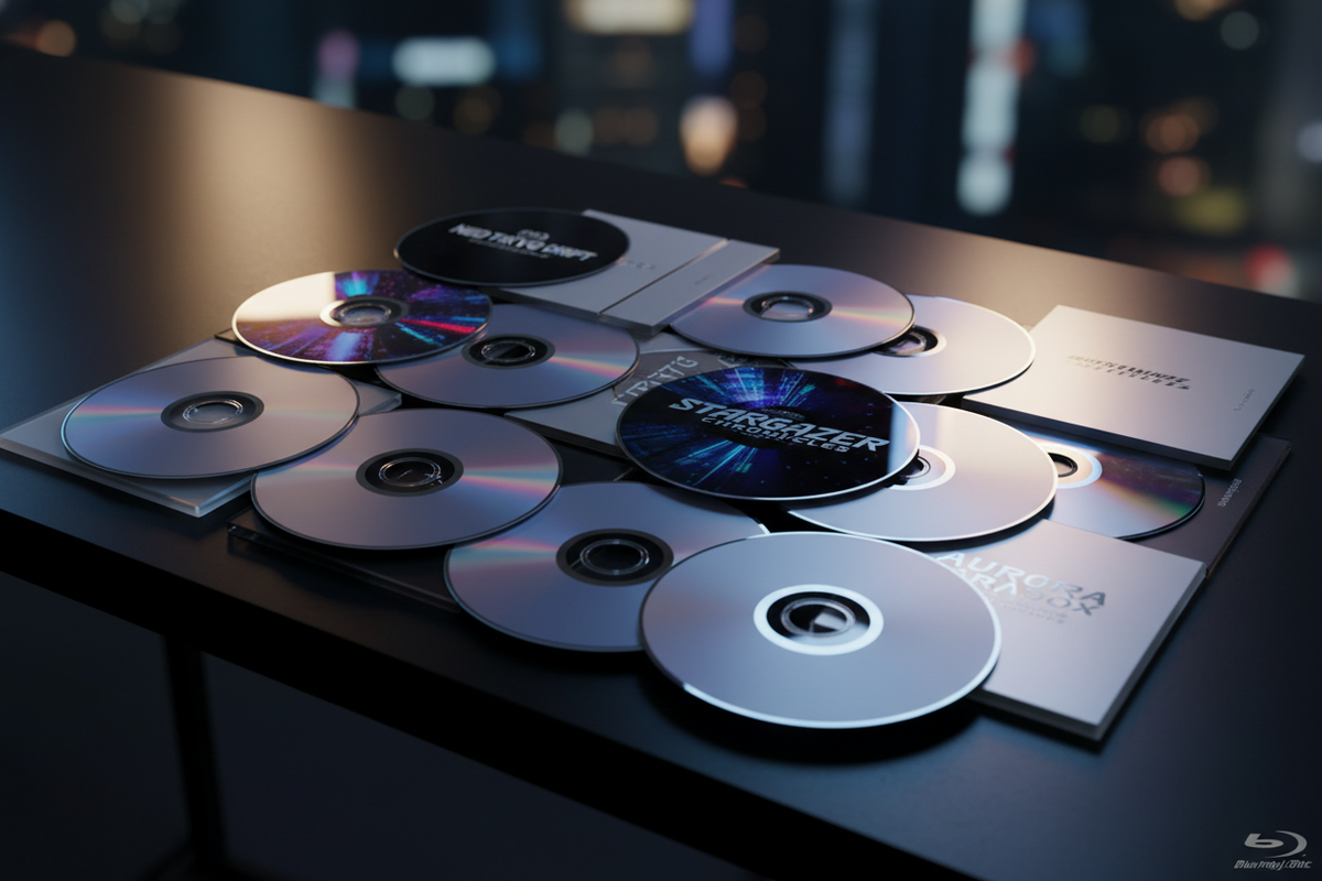 Moderne Blu-ray Kollektion