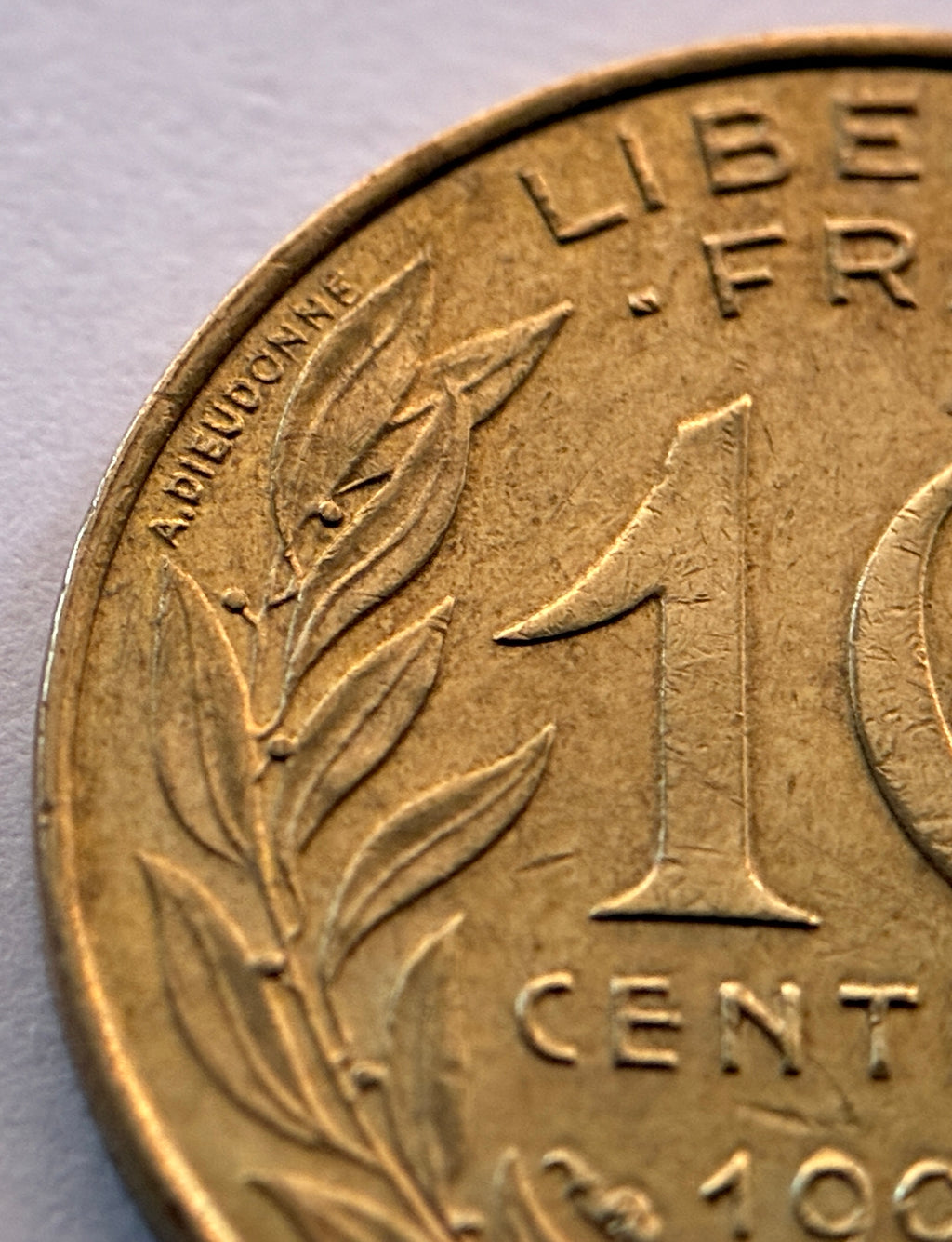 10 Centimes 1995 Frankreich Marianne Aluminiumbronze Münze