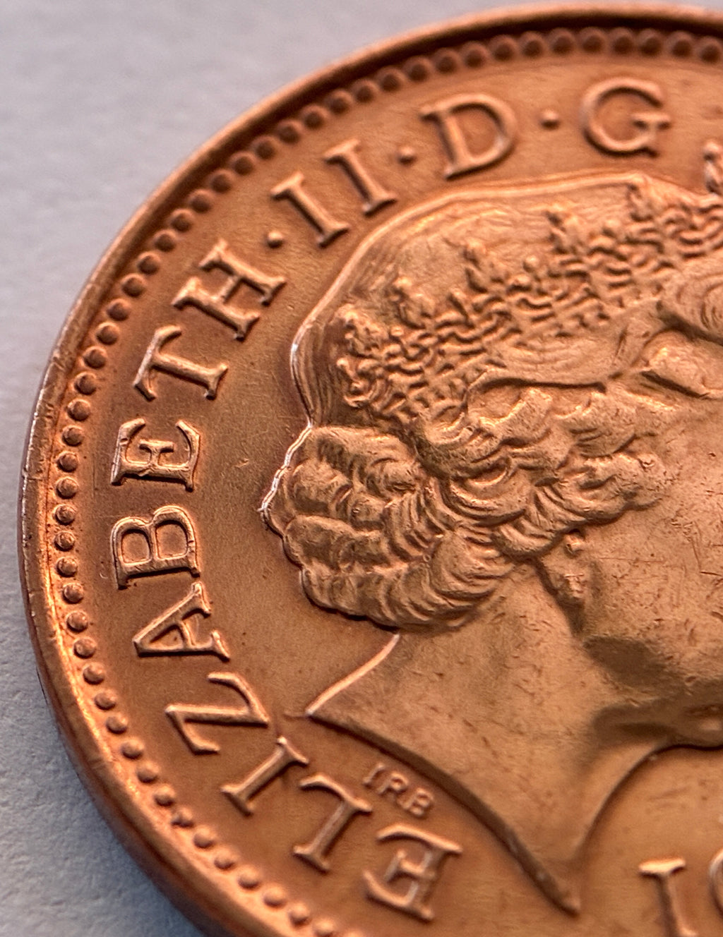 1 Penny 2001 Elisabeth II GB Großbritannien Münze Kupfer