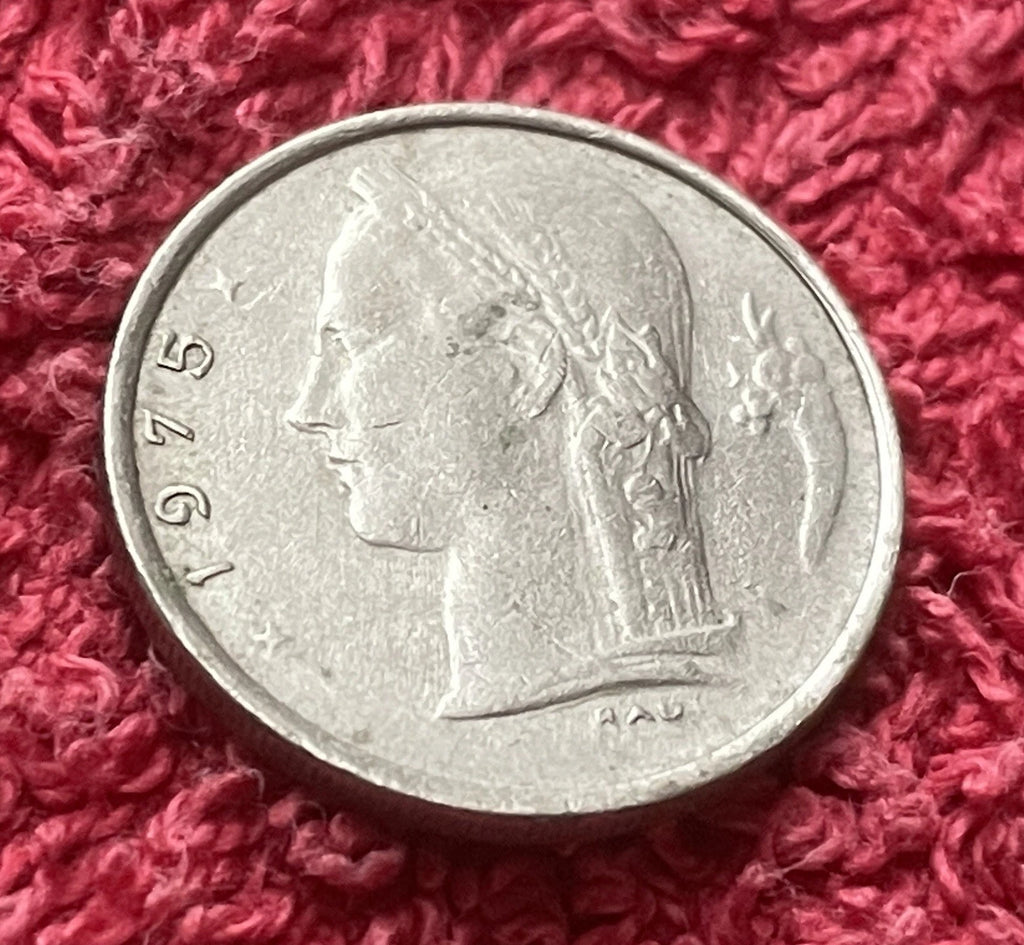1 Franc 1975 Belgien | Baudouin I. | BELGIQUE | guter Zustand | Münze
