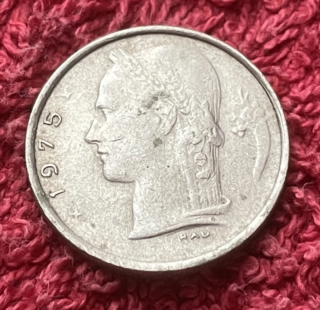 1 Franc 1975 Belgien | Baudouin I. | BELGIQUE | guter Zustand | Münze