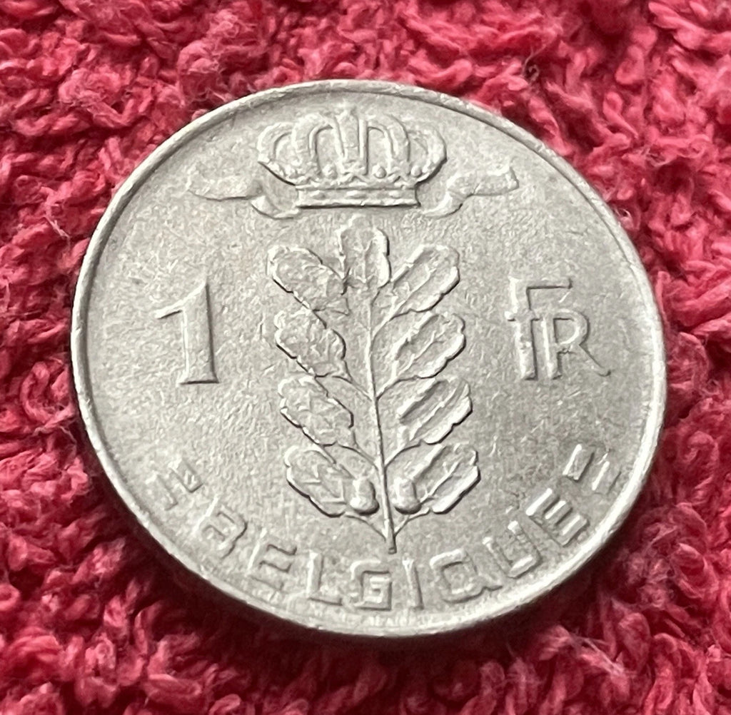 1 Franc 1975 Belgien | Baudouin I. | BELGIQUE | guter Zustand | Münze