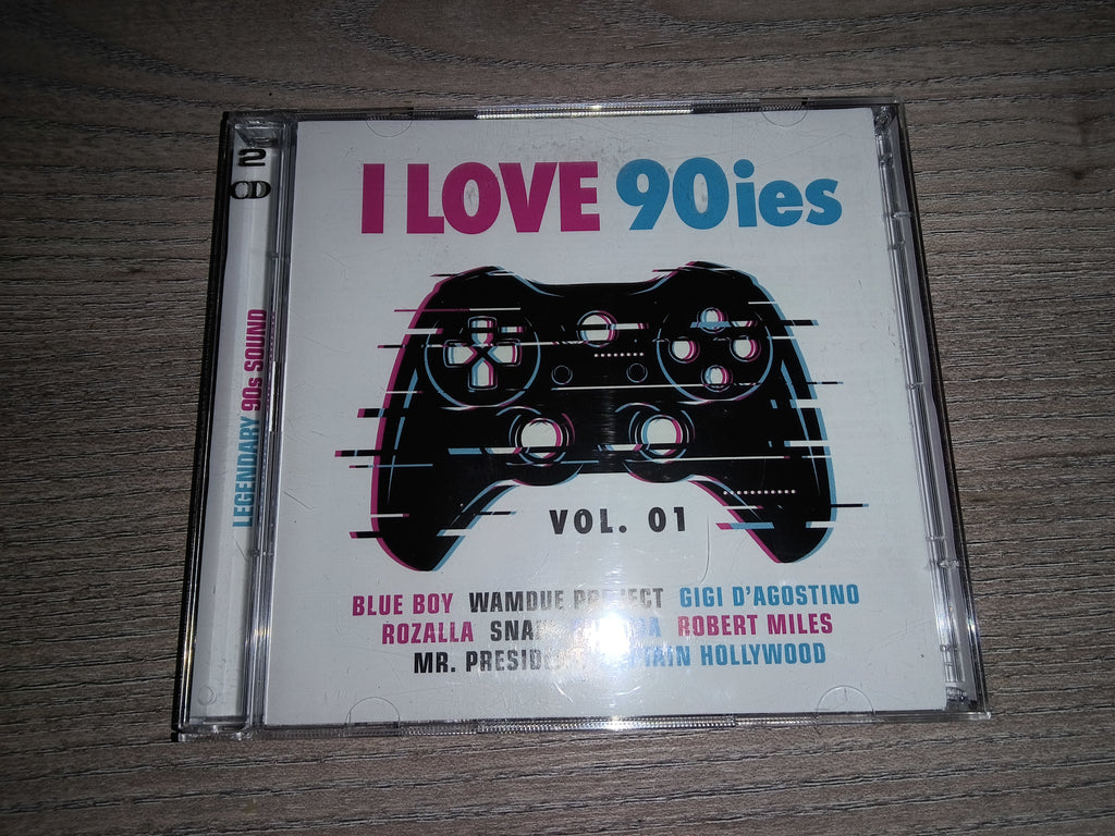 I LOVE 90ies – Vol. 01 | 2 CD Compilation | Eurodance, Dance & Pop Klassiker