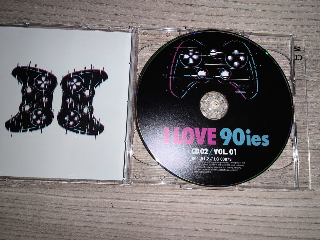 I LOVE 90ies – Vol. 01 | 2 CD Compilation | Eurodance, Dance & Pop Klassiker