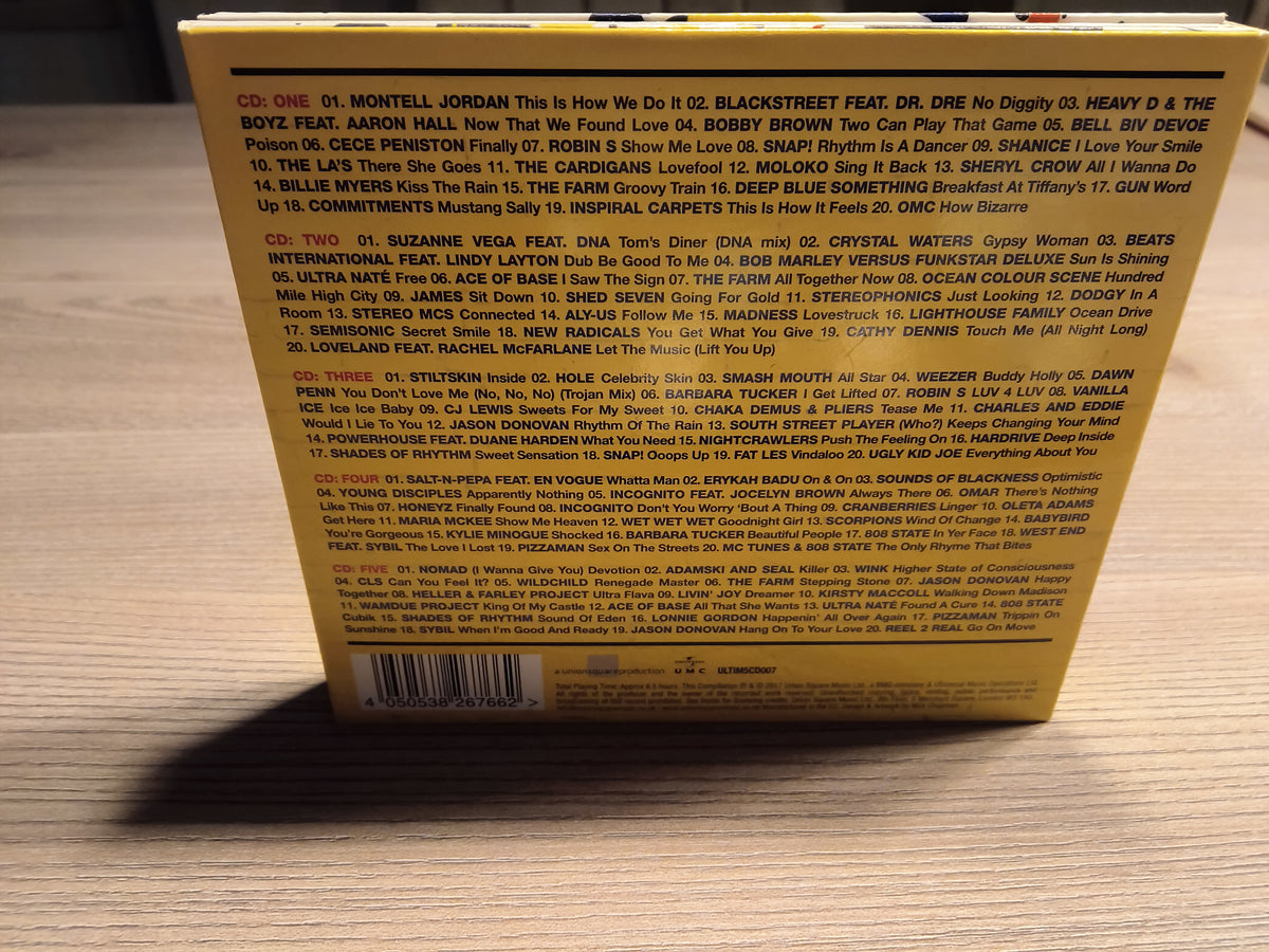 90s Anthems | The Ultimate Collection | 100 Hit Tracks | Sampler | Musik CD | Zustand sehr gut