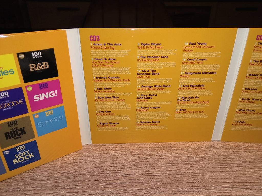100 Hits Pop! | 5 CDs | Boxset | Pop-Klassiker | Sampler | Musik CD | Zustand sehr gut