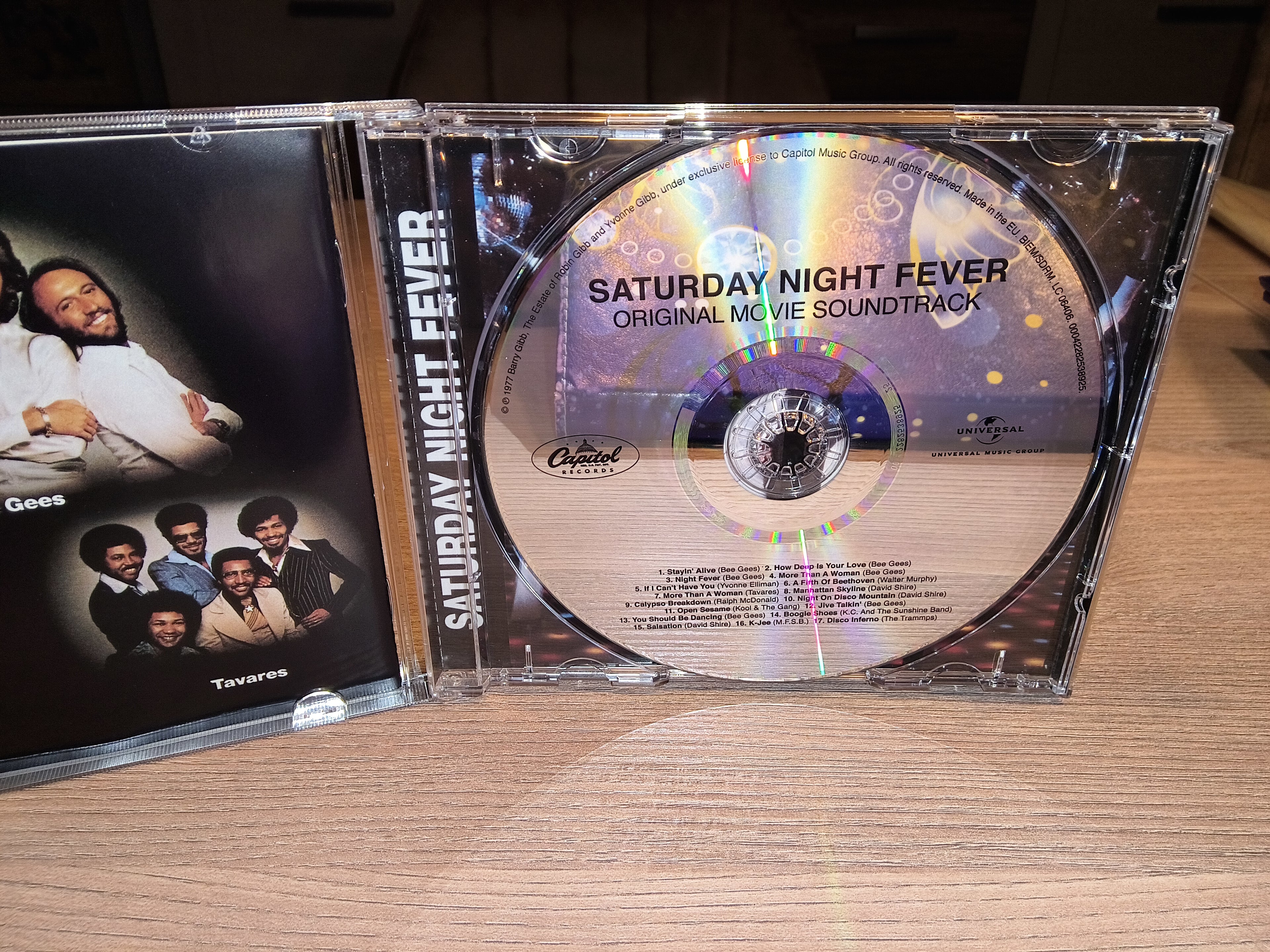 Musik CD - Saturday Night Fever - The Original Movie Soundtrack - 1977
