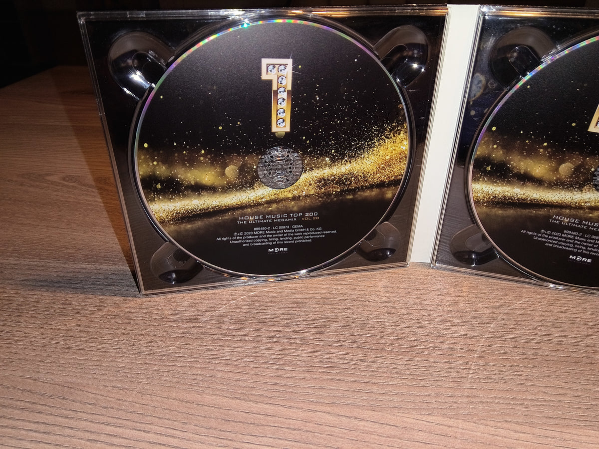 House Music | Top 200 | Ultimate Megamix Vol. 20 | Sampler | Musik CD | Zustand sehr gut