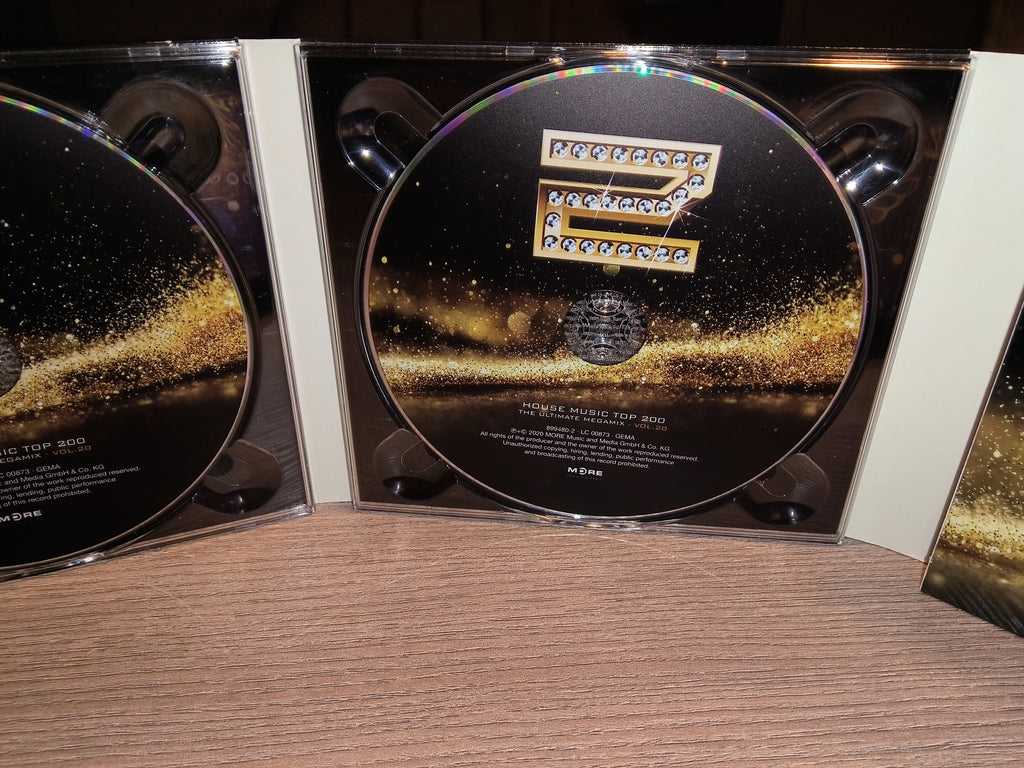 House Music | Top 200 | Ultimate Megamix Vol. 20 | Sampler | Musik CD | Zustand sehr gut