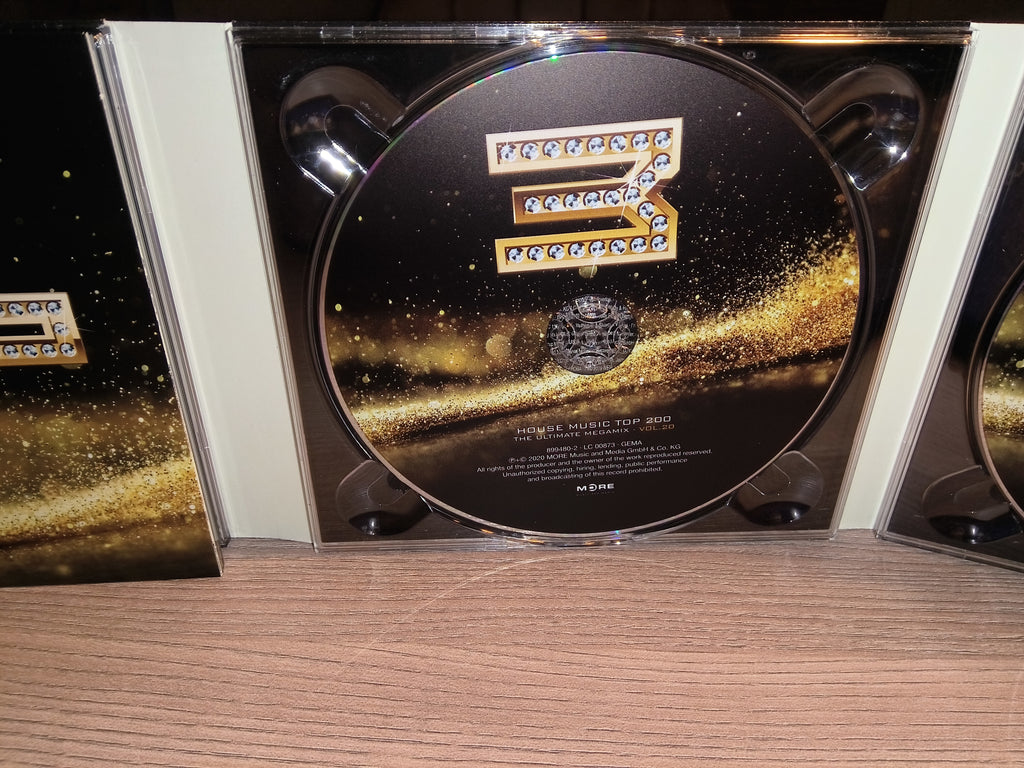 House Music | Top 200 | Ultimate Megamix Vol. 20 | Sampler | Musik CD | Zustand sehr gut