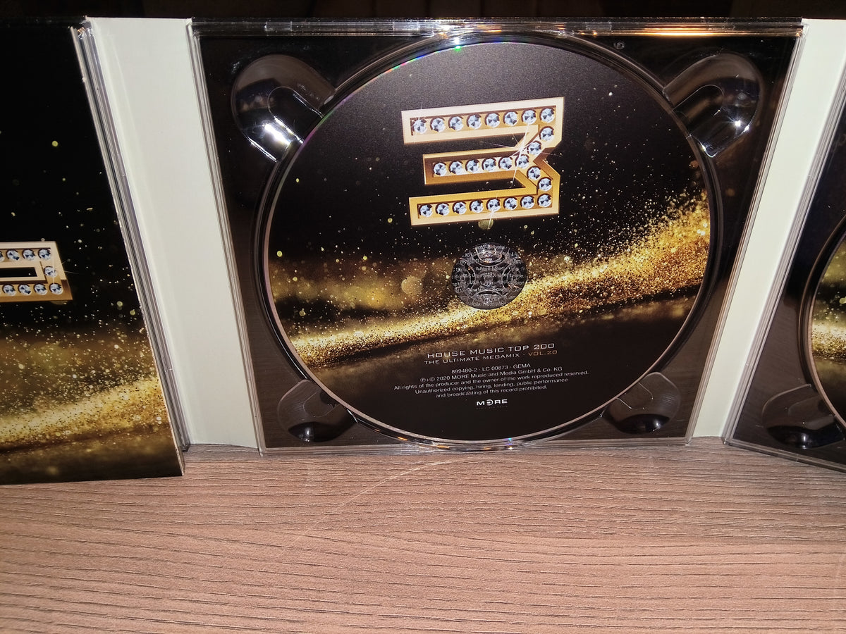 House Music | Top 200 | Ultimate Megamix Vol. 20 | Sampler | Musik CD | Zustand sehr gut
