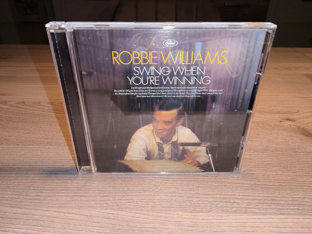 Musik CD - Robbie Williams - Swing When You' re Winning - gebraucht - sehr guter Zustand