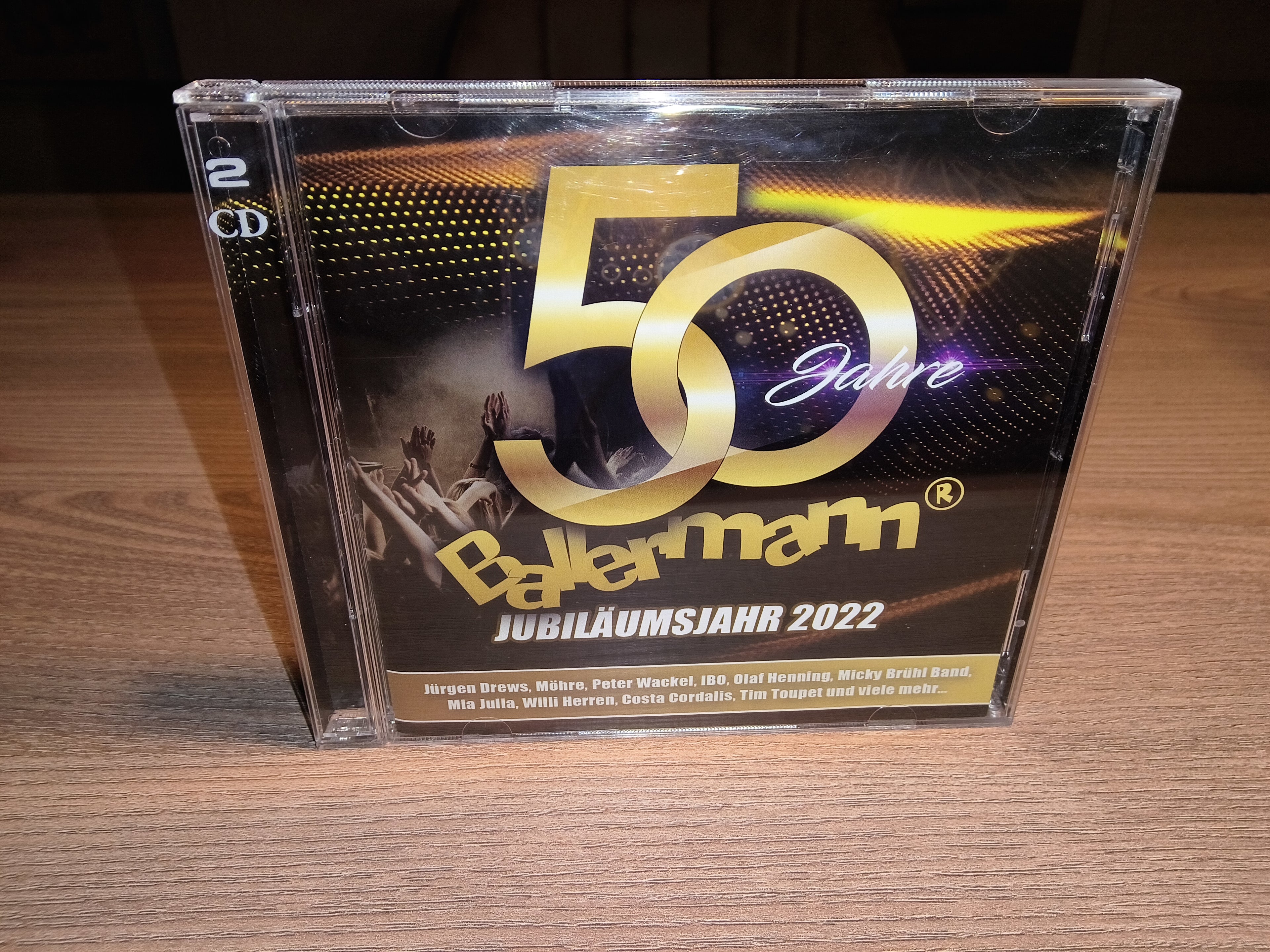 50 Jahre Ballermann Jubiläumsjahr 2022 | 2CD Sampler | 44 Party Hits | Musik CD | Zustand sehr gut