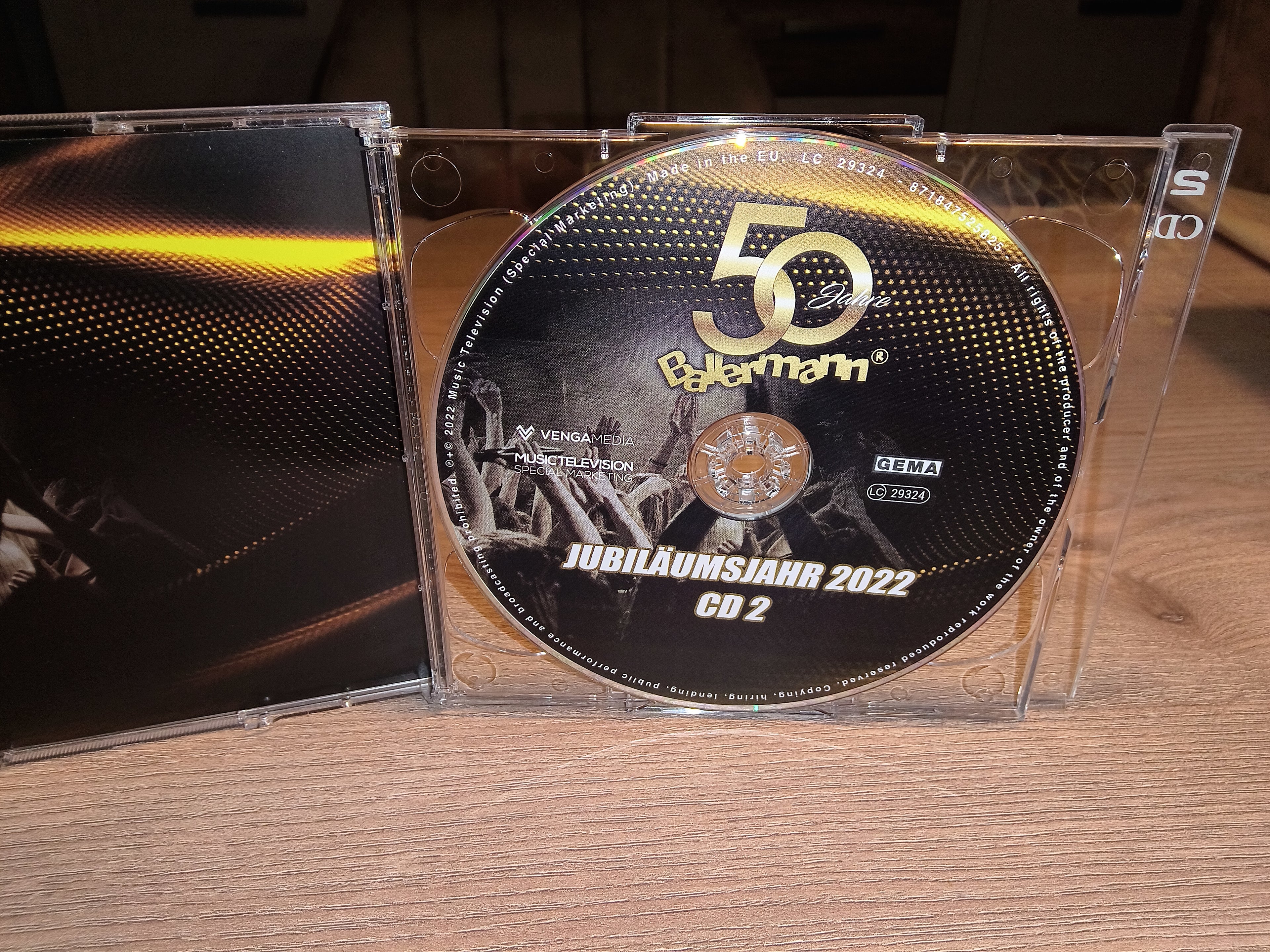 50 Jahre Ballermann Jubiläumsjahr 2022 | 2CD Sampler | 44 Party Hits | Musik CD | Zustand sehr gut