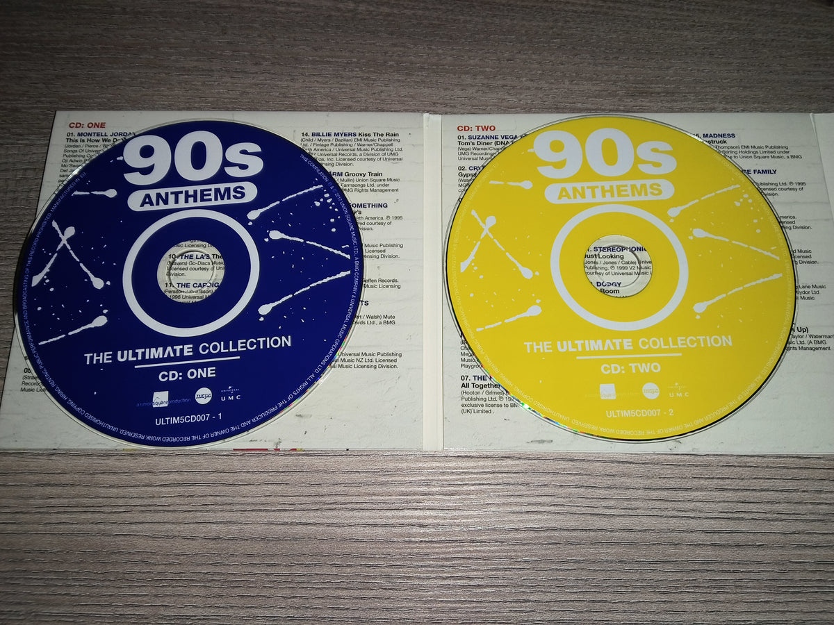 90s Anthems | The Ultimate Collection | 100 Hit Tracks | Sampler | Musik CD | Zustand sehr gut