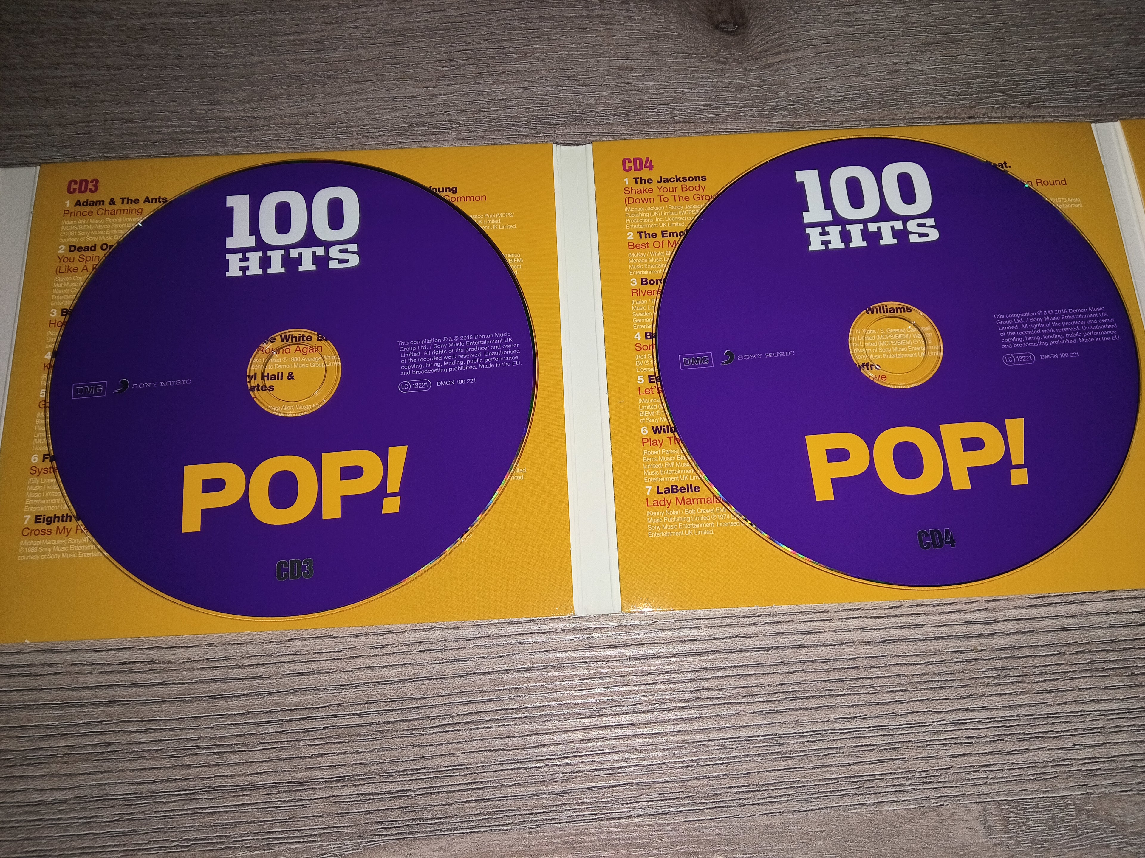 100 Hits Pop! | 5 CDs | Boxset | Pop-Klassiker | Sampler | Musik CD | Zustand sehr gut