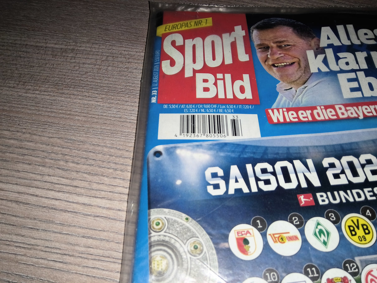 Sport Bild Magazin | Bundesliga 2026/2027 | mit Magnettabelle | Neu