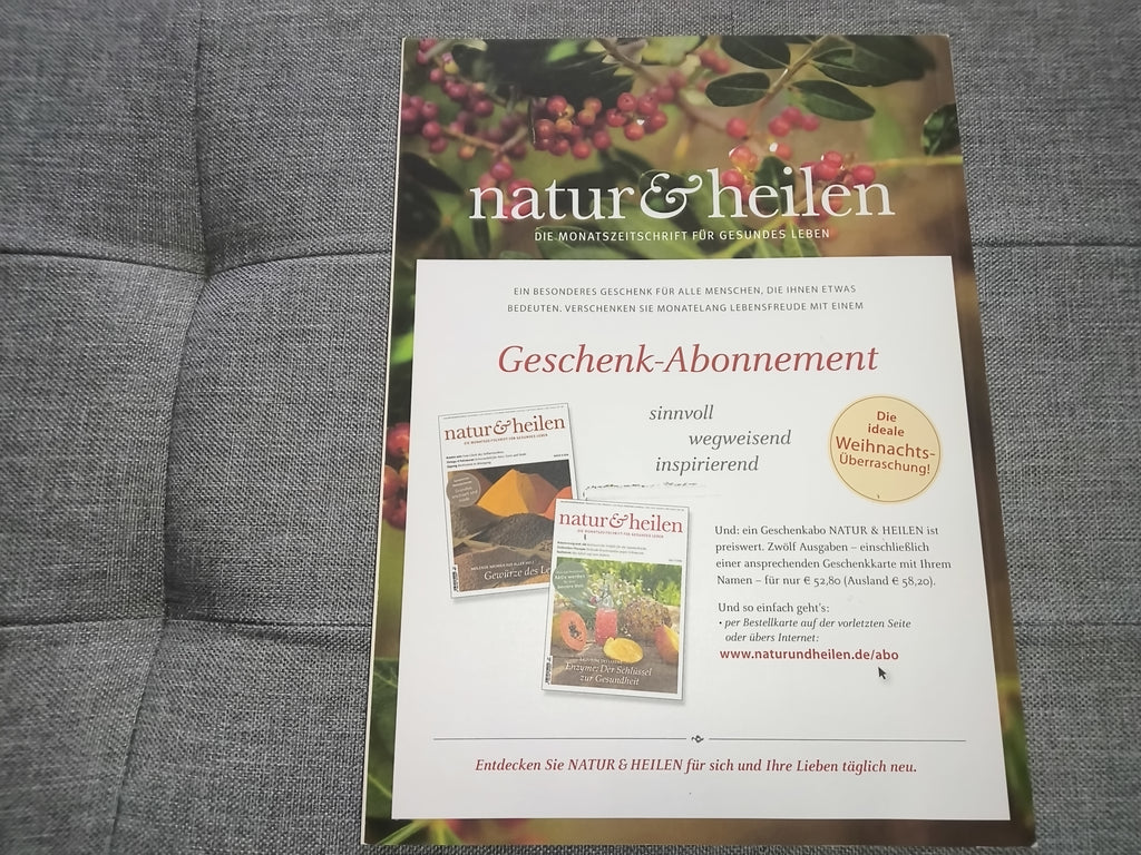 natur & heilen | Die Monatszeitschrift für gesundes Leben | Ausgabe November 2016 | Zeitschrift | Zustand gut