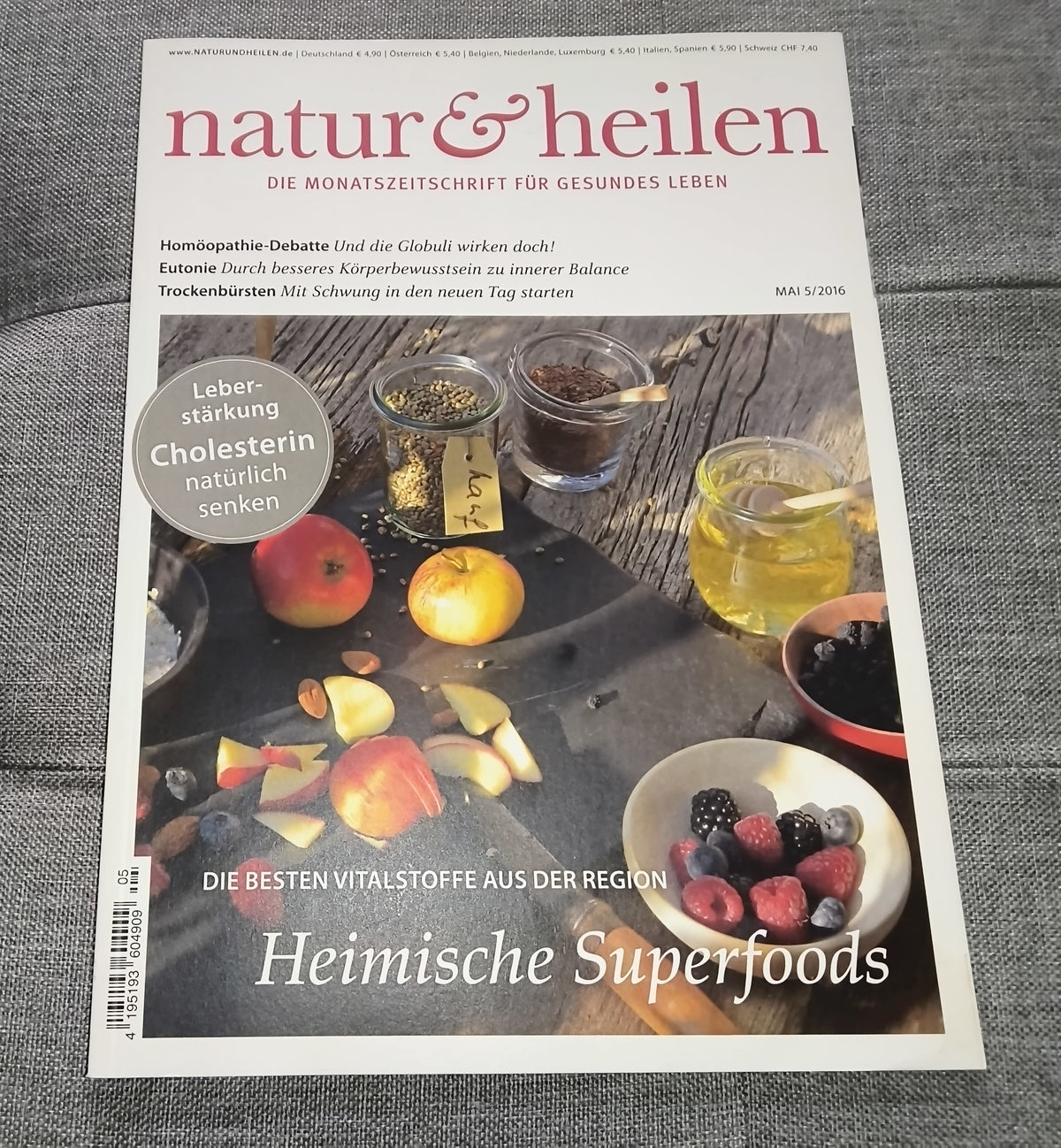 natur & heilen | Die Monatszeitschrift für gesundes Leben | Ausgabe Mai 2016 | Zeitschrift | Zustand gut