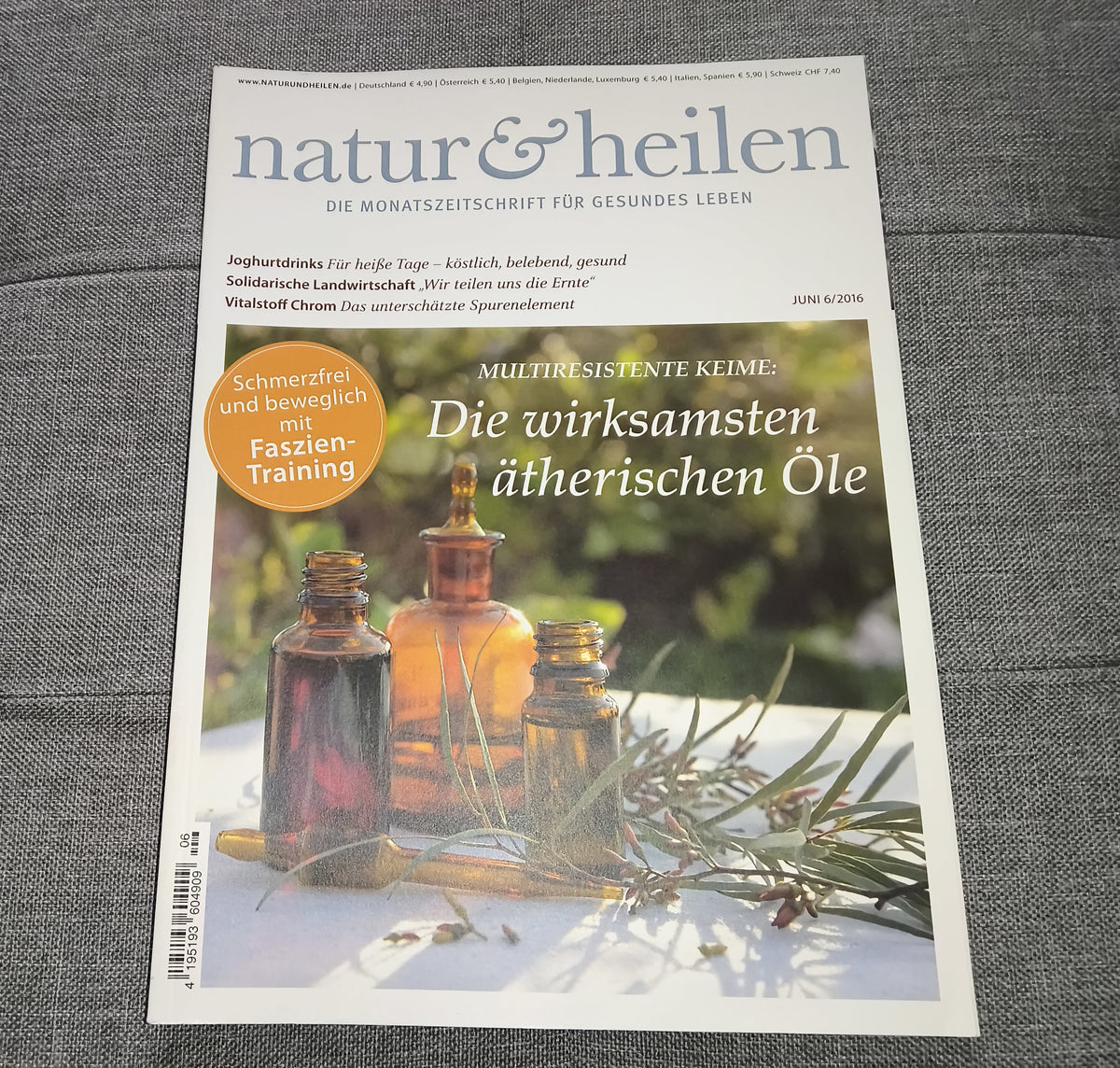 natur & heilen | Die Monatszeitschrift für gesundes Leben | Ausgabe Juni  2016 | Zeitschrift | Zustand gut