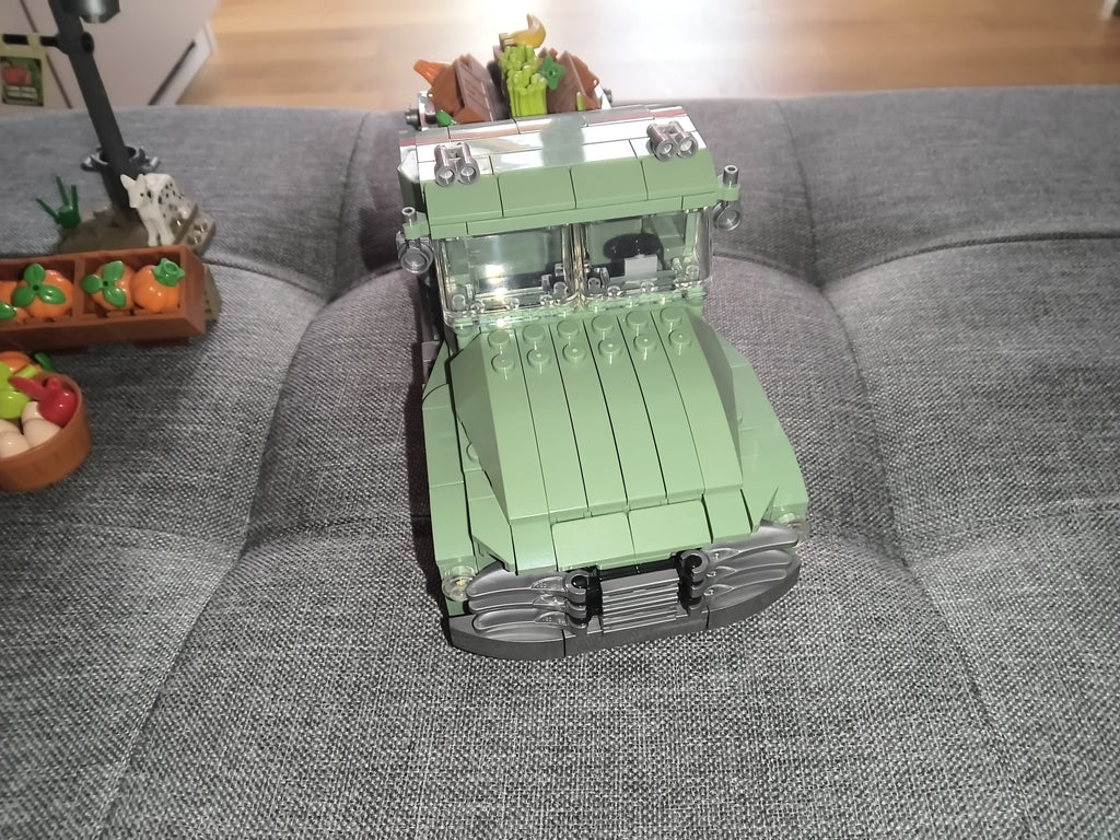 Klemmbausteinset | Ernte-Truck mit Markstand-Zubehör | Zustand sehr gut