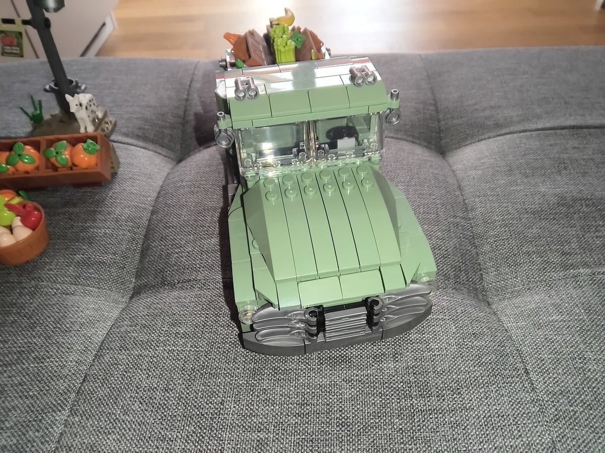 Klemmbausteinset | Ernte-Truck mit Markstand-Zubehör | Zustand sehr gut