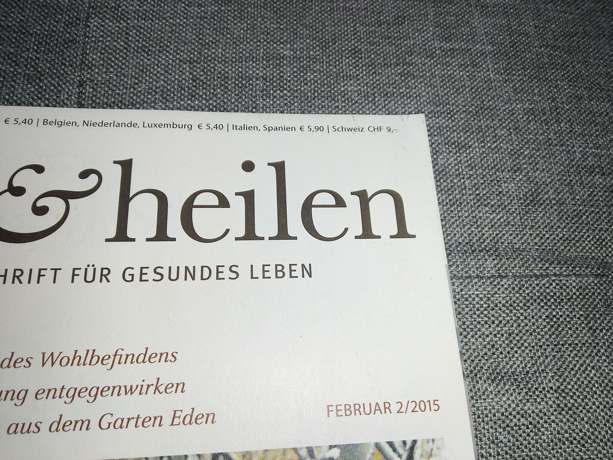 natur & heilen | Die Monatszeitschrift für gesundes Leben | Ausgabe Februar 2015 | Zeitschrift | Zustand sehr gut