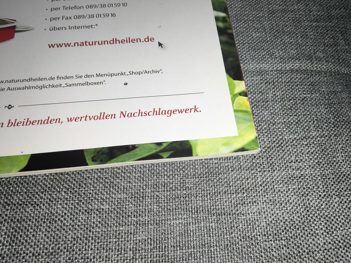natur & heilen | Die Monatszeitschrift für gesundes Leben | Ausgabe April 2015 | Zeitschrift | Zustand sehr gut