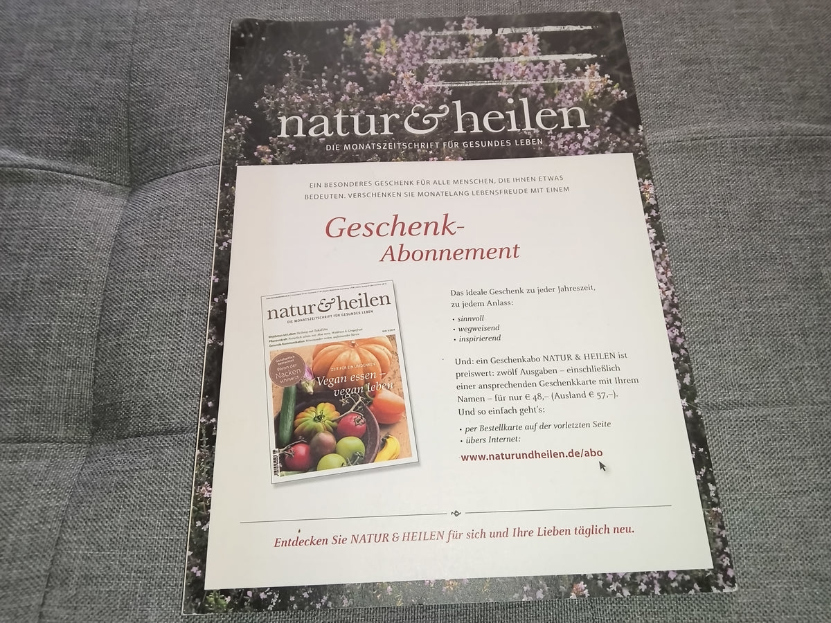 natur & heilen | Die Monatszeitschrift für gesundes Leben | Ausgabe Juni 2014 | Zeitschrift | Zustand sehr gut