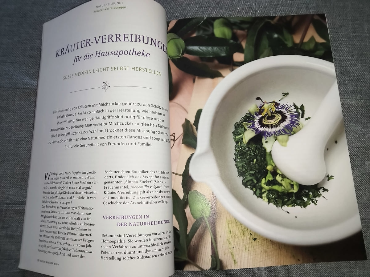 natur & heilen | Die Monatszeitschrift für gesundes Leben | Ausgabe August 2014 | Zeitschrift | Zustand sehr gut