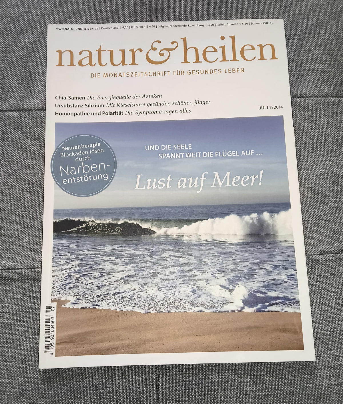 natur & heilen | Die Monatszeitschrift für gesundes Leben | Ausgabe Juli 2014 | Zeitschrift | Zustand gut