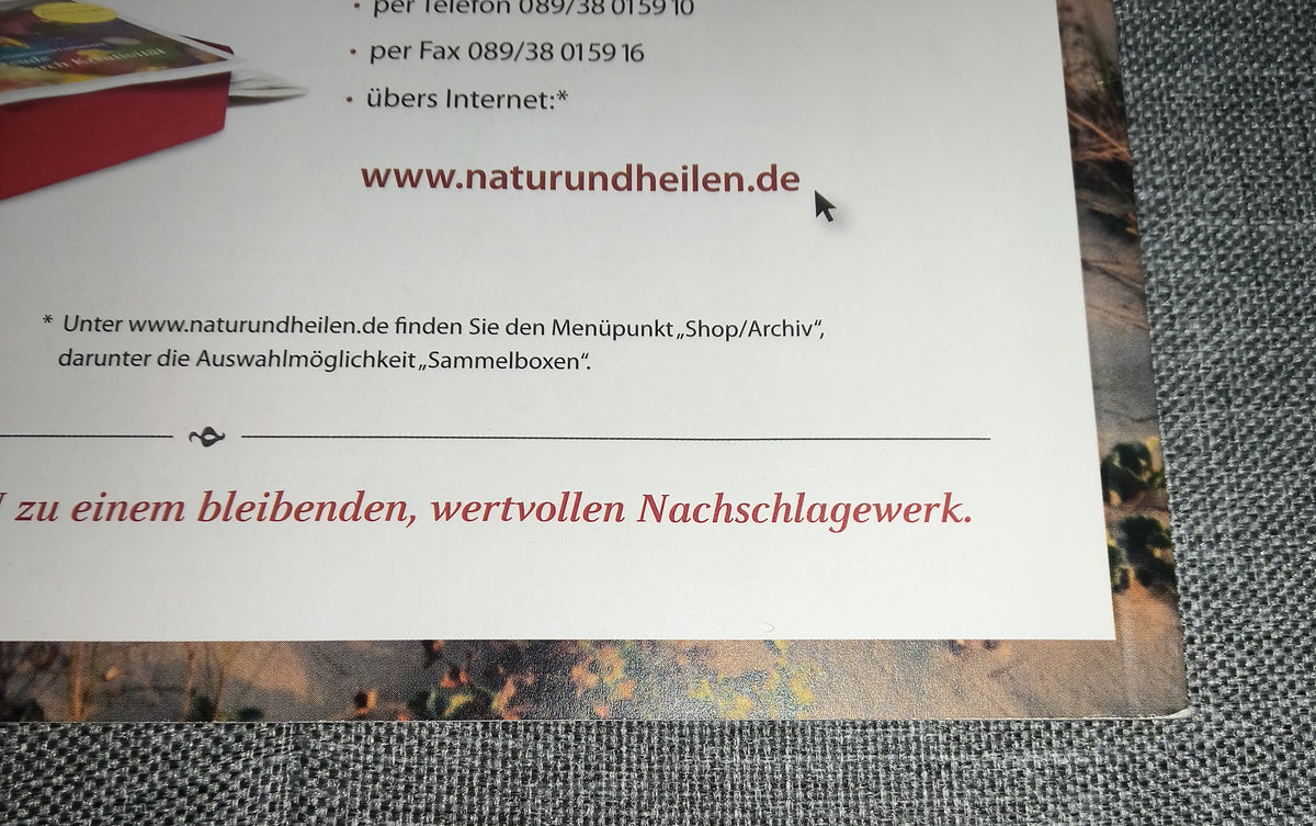 natur & heilen | Die Monatszeitschrift für gesundes Leben | Ausgabe Juli 2014 | Zeitschrift | Zustand gut