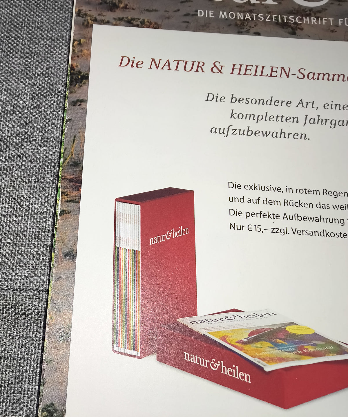 natur & heilen | Die Monatszeitschrift für gesundes Leben | Ausgabe Juli 2014 | Zeitschrift | Zustand gut
