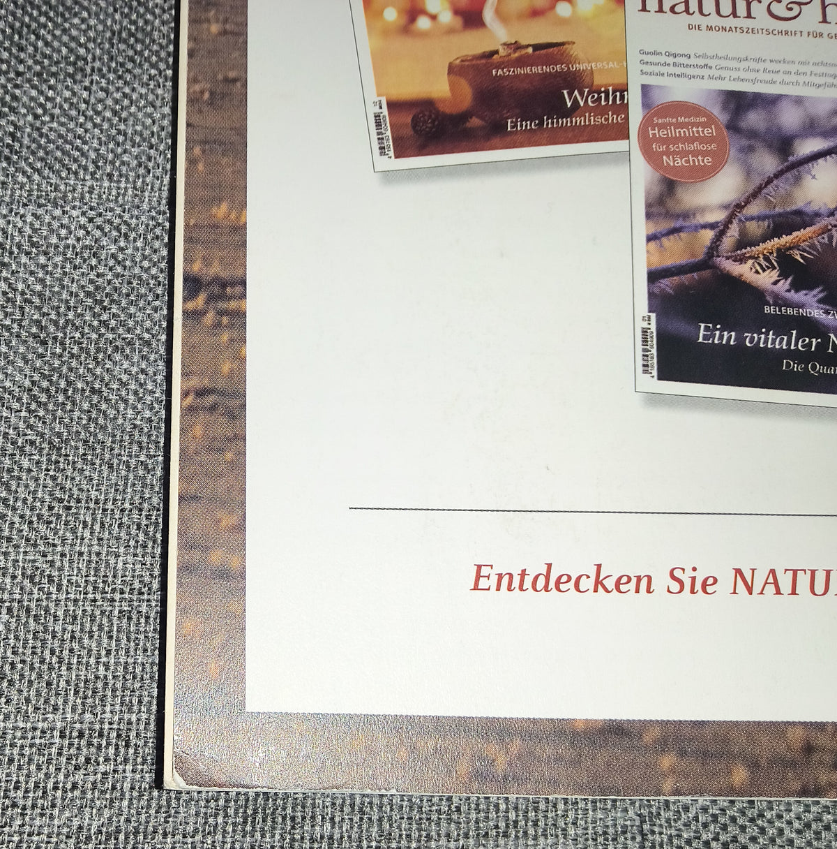 natur & heilen | Die Monatszeitschrift für gesundes Leben | Ausgabe Januar 2016 | Zeitschrift | Zustand sehr gut
