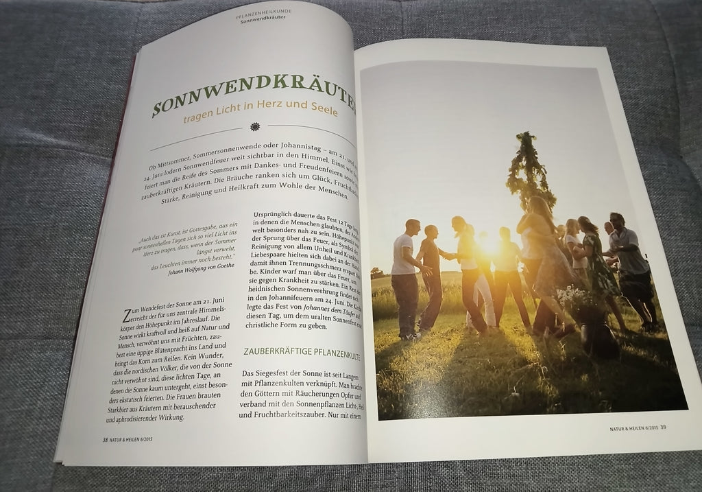 natur & heilen | Die Monatszeitschrift für gesundes Leben | Ausgabe Juni 2015 | Zeitschrift | Zustand gut