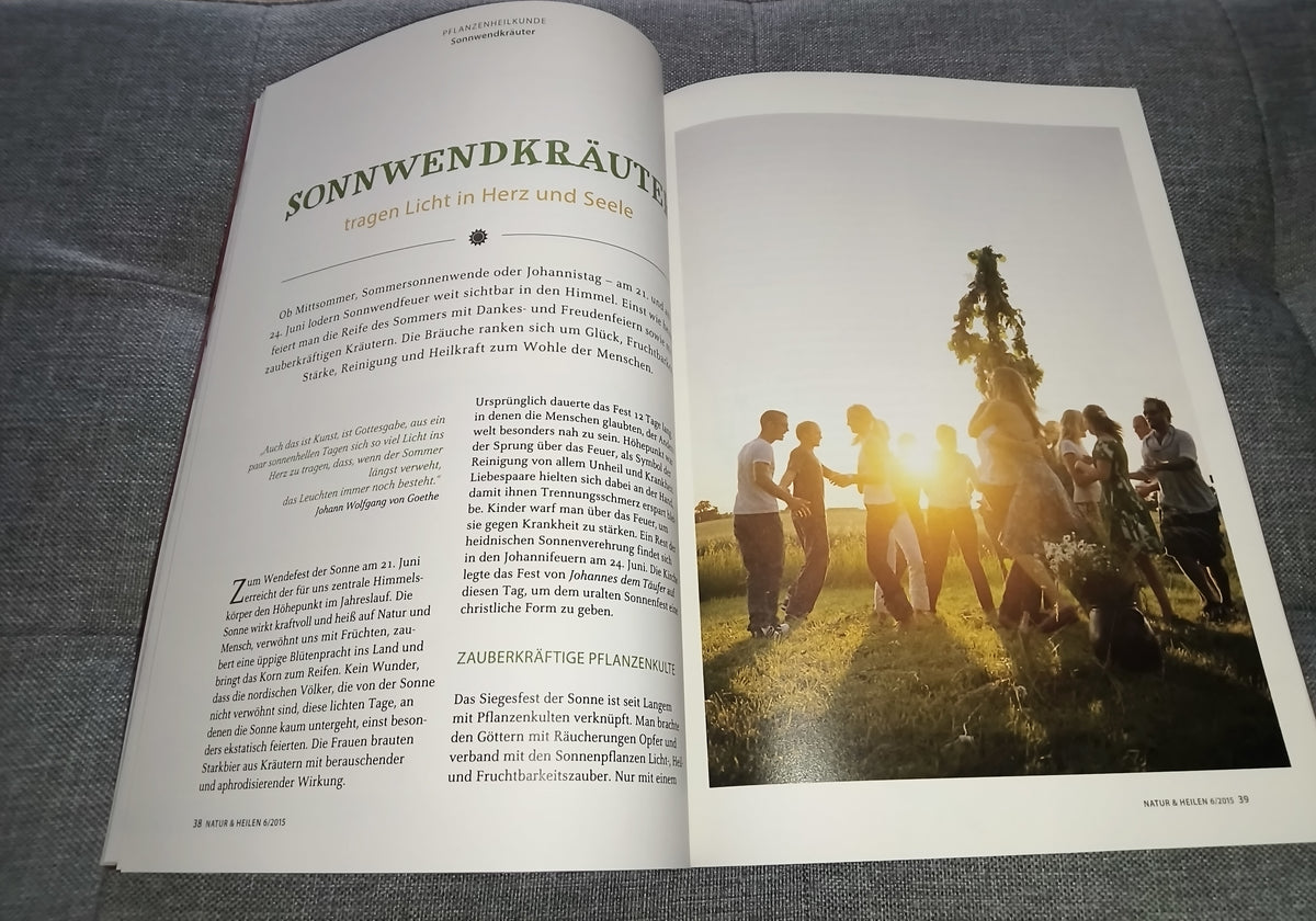 natur & heilen | Die Monatszeitschrift für gesundes Leben | Ausgabe Juni 2015 | Zeitschrift | Zustand gut