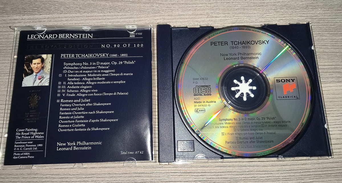 Leonard Bernstein | Tschaikowsky | The Royal Edition | Klassik | Musik CD | Zustand sehr gut