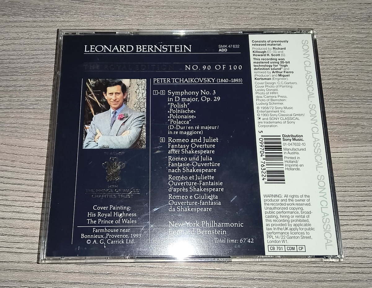 Leonard Bernstein | Tschaikowsky | The Royal Edition | Klassik | Musik CD | Zustand sehr gut