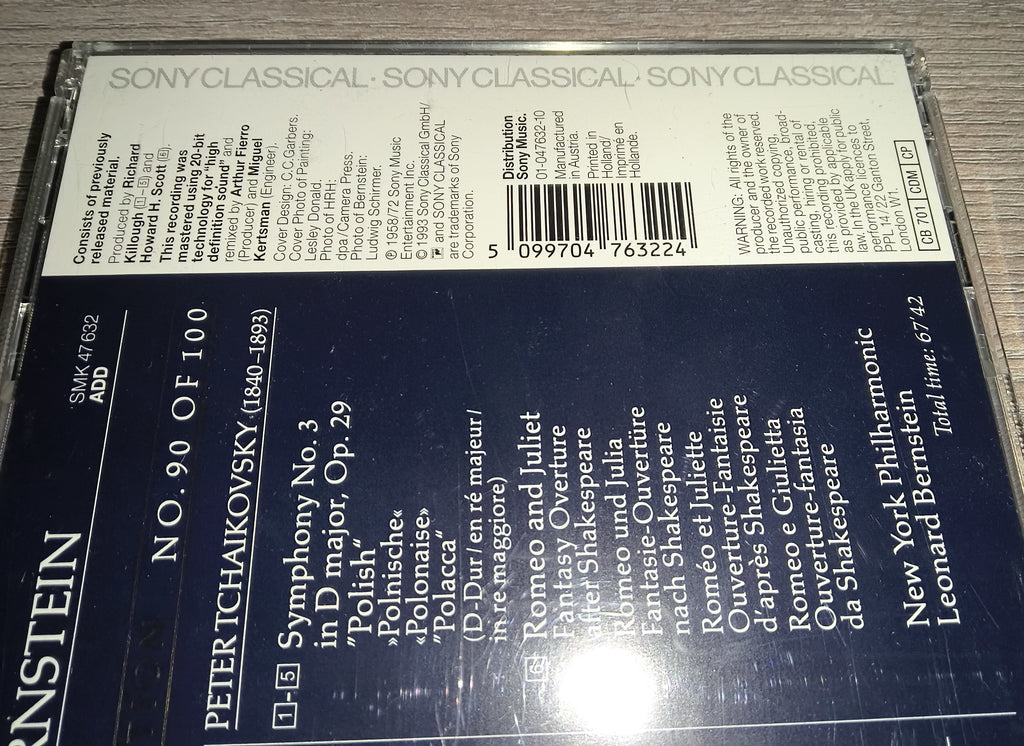 Leonard Bernstein | Tschaikowsky | The Royal Edition | Klassik | Musik CD | Zustand sehr gut
