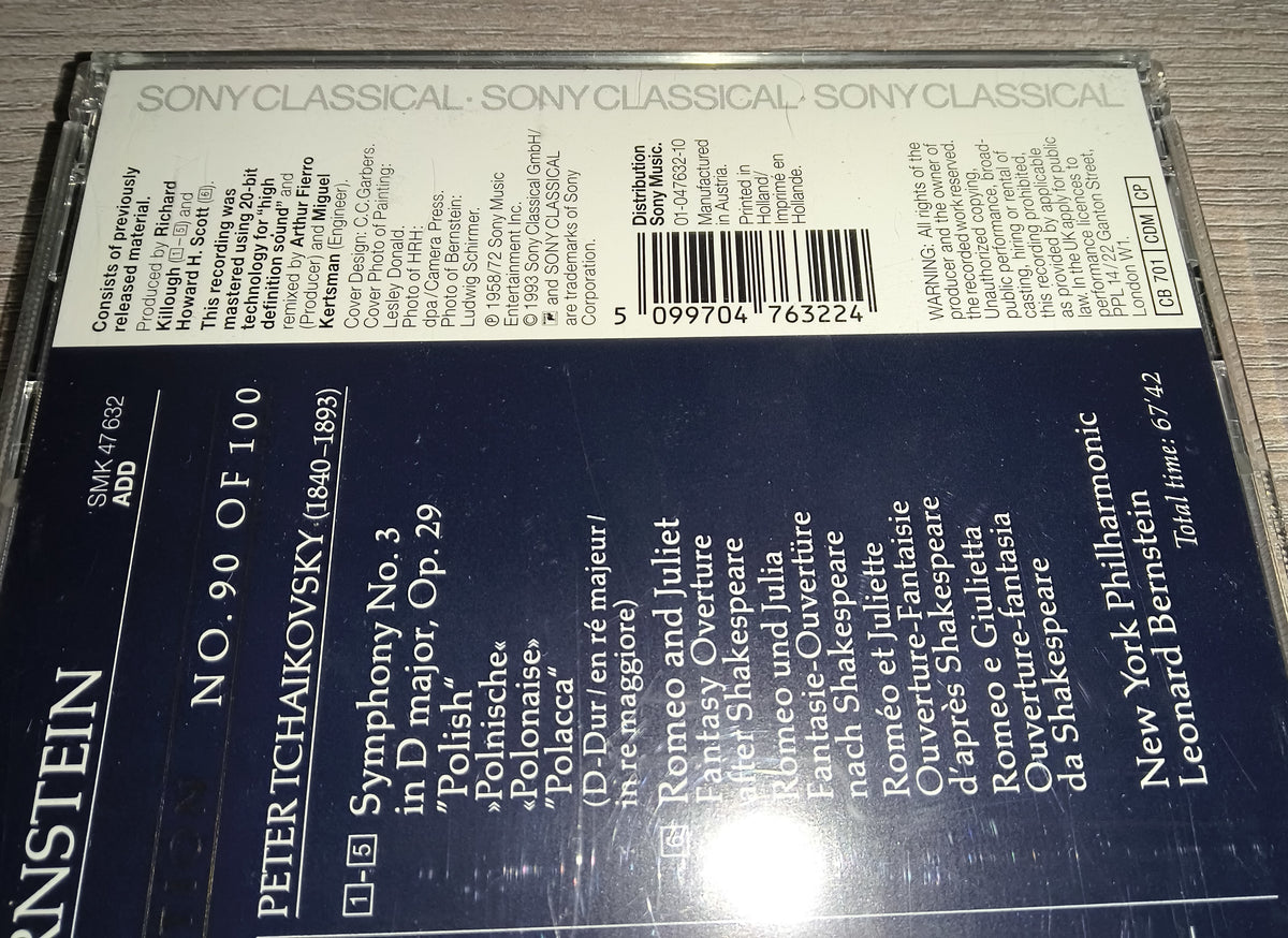 Leonard Bernstein | Tschaikowsky | The Royal Edition | Klassik | Musik CD | Zustand sehr gut
