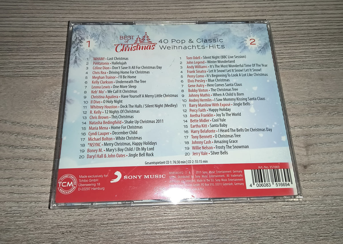 Best of Christmas | 40 Pop & Classic Weihnachts-Hits | Musik CD | Zustand sehr gut