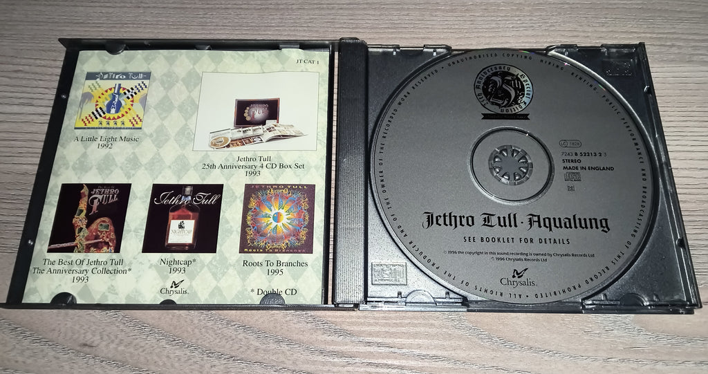 Jethro Tull | Aqualung | 25th Anniversary Special Edition | Progressive Rock | Musik CD | Zustand sehr gut