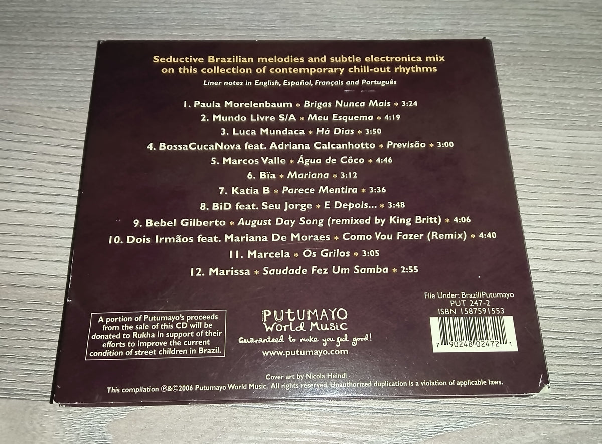 Putumayo Presents | Brazilian Lounge | Sampler mit 12 Tracks | Zustand sehr gut