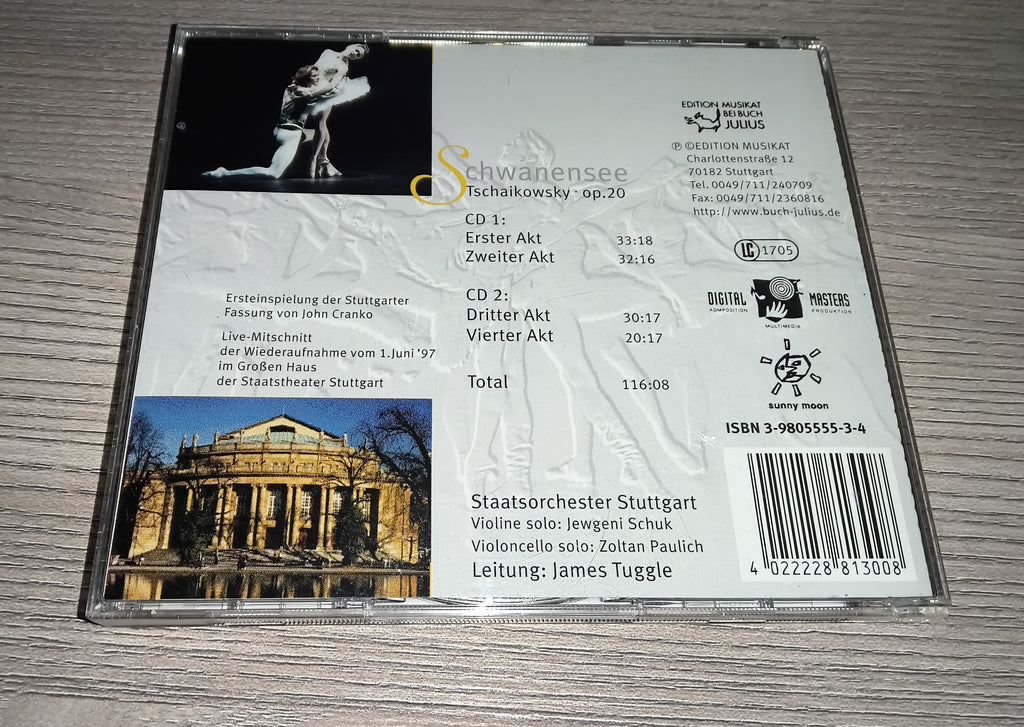 Tschaikowsky | Schwanensee | Stuttgarter Ballett | Klassik | Musik CD | Zustand sehr gut