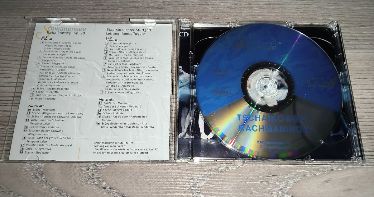 Tschaikowsky | Schwanensee | Stuttgarter Ballett | Klassik | Musik CD | Zustand sehr gut