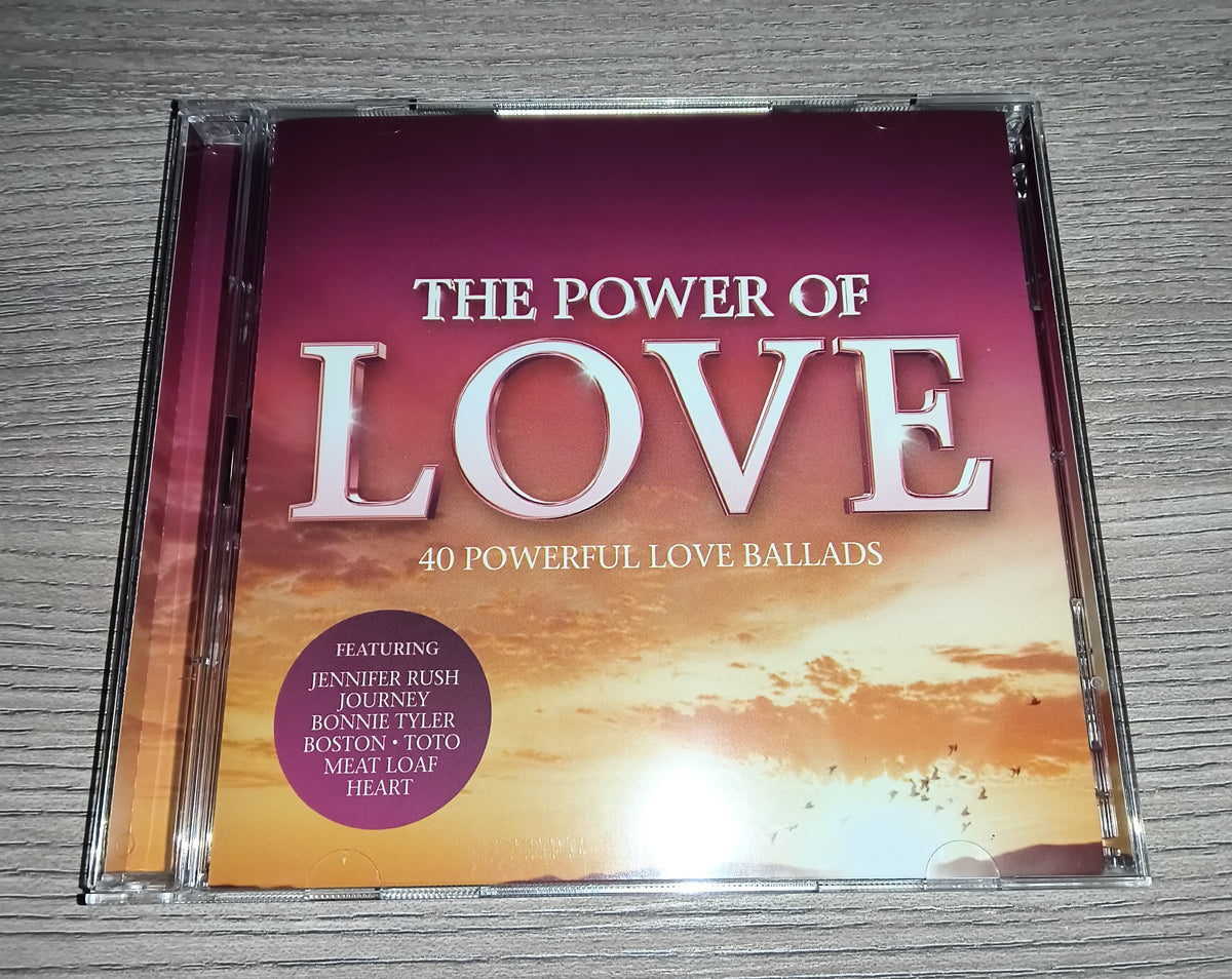 The Power Of Love | 40 Powerful Love Ballads | Jennifer Rush | Bonnie Tyler | etc. | 2013 | 2 Musik CDs | Zustand sehr gut
