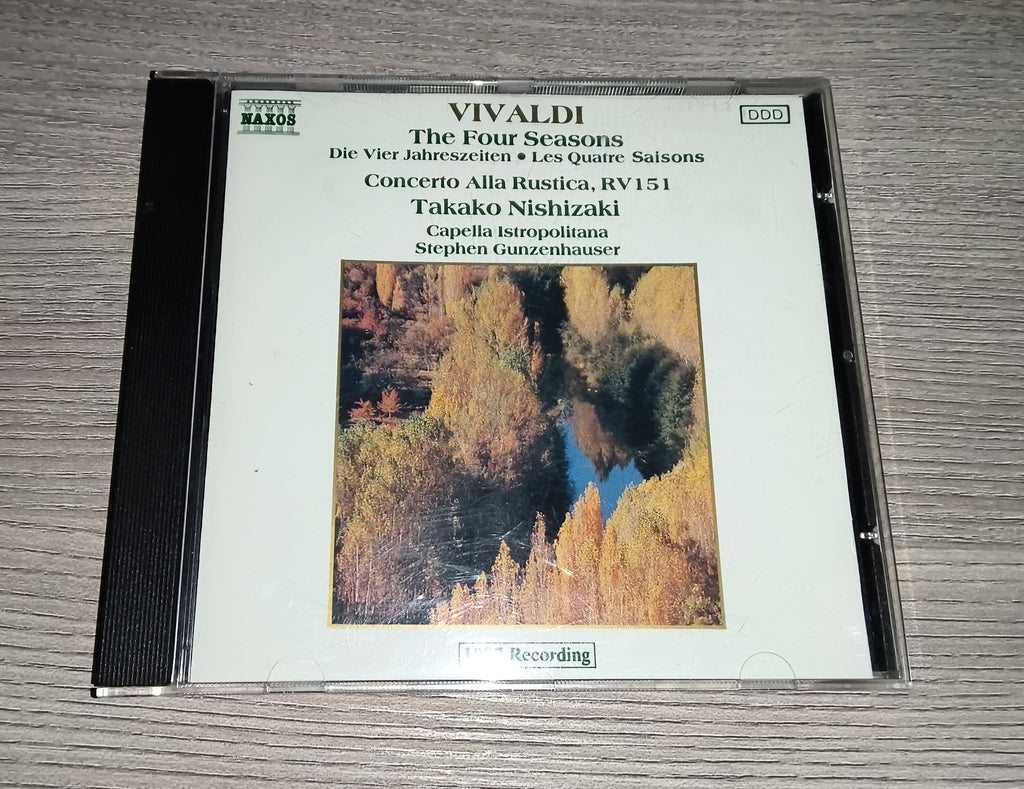 Vivaldi | The Four Seasons | Die Vier Jahreszeiten | Concerto Alla Rustica | Takako Nishizaki | Musik CD | Zustand sehr gut