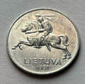 2 Centai 1991 | Litauen | Vytis Ritter | Münze aus Aluminium | schön