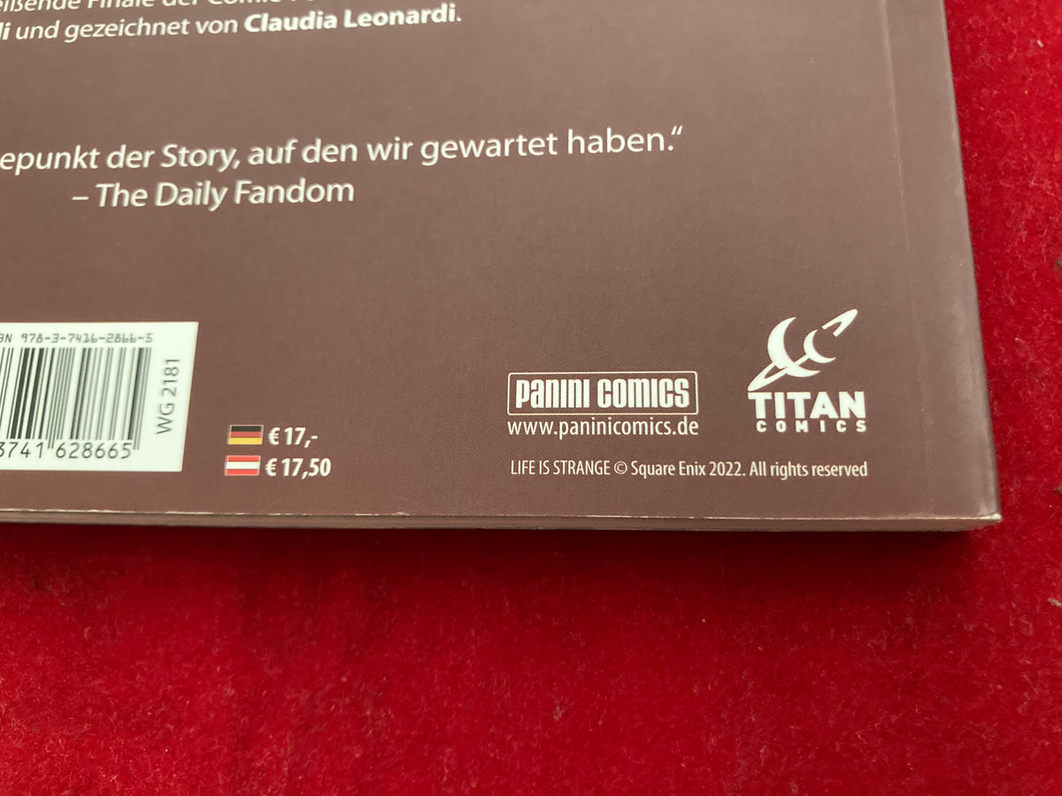 Life is Strange | Band 4: Wenn der Staub sich legt / Im Auge des Sturms | Panini Comics | Zustand sehr gut
