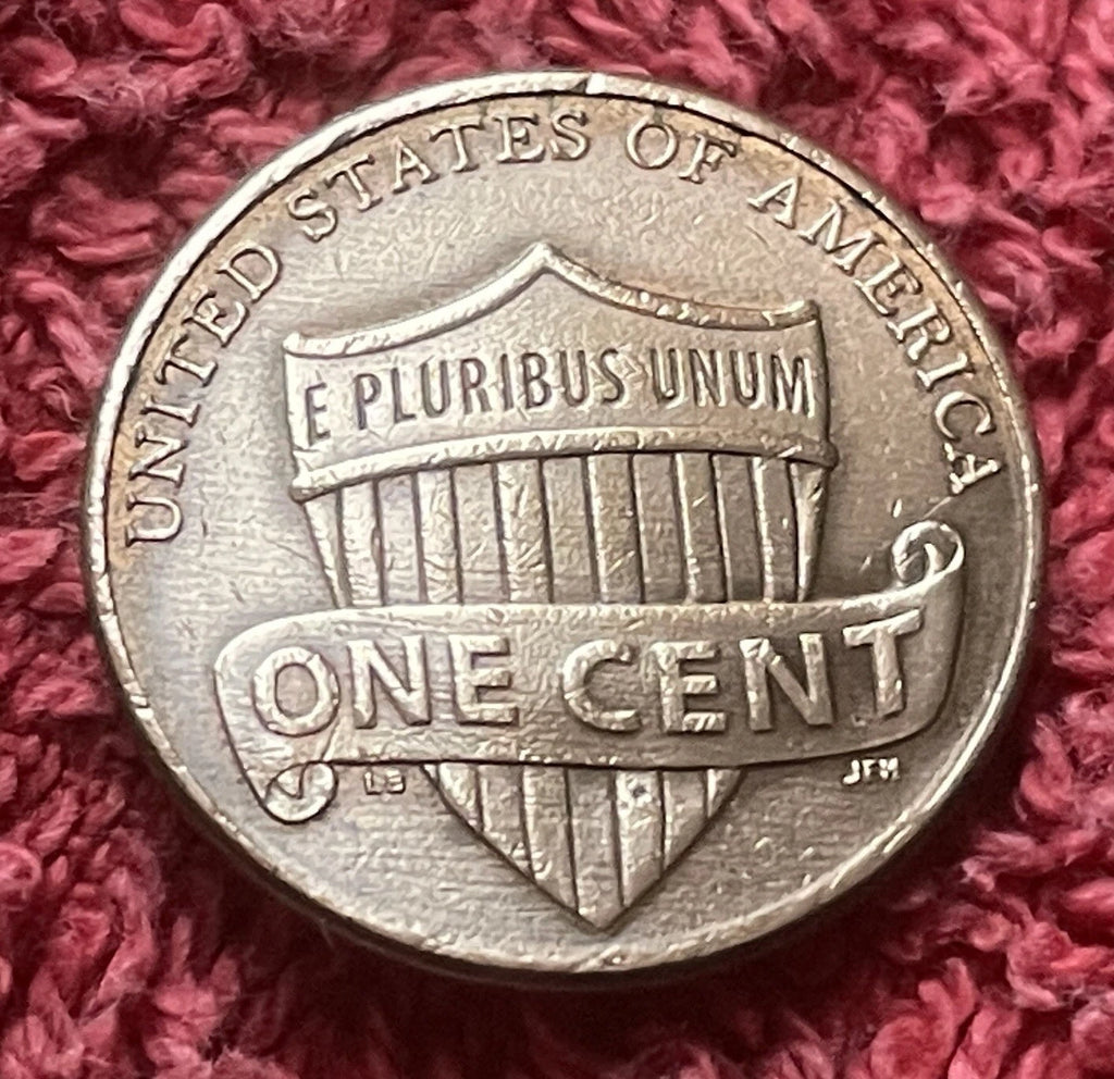 1 Cent 2014 USA | Lincoln Cent | Union Shield | Verkupfertes Zink | Sammlermünze